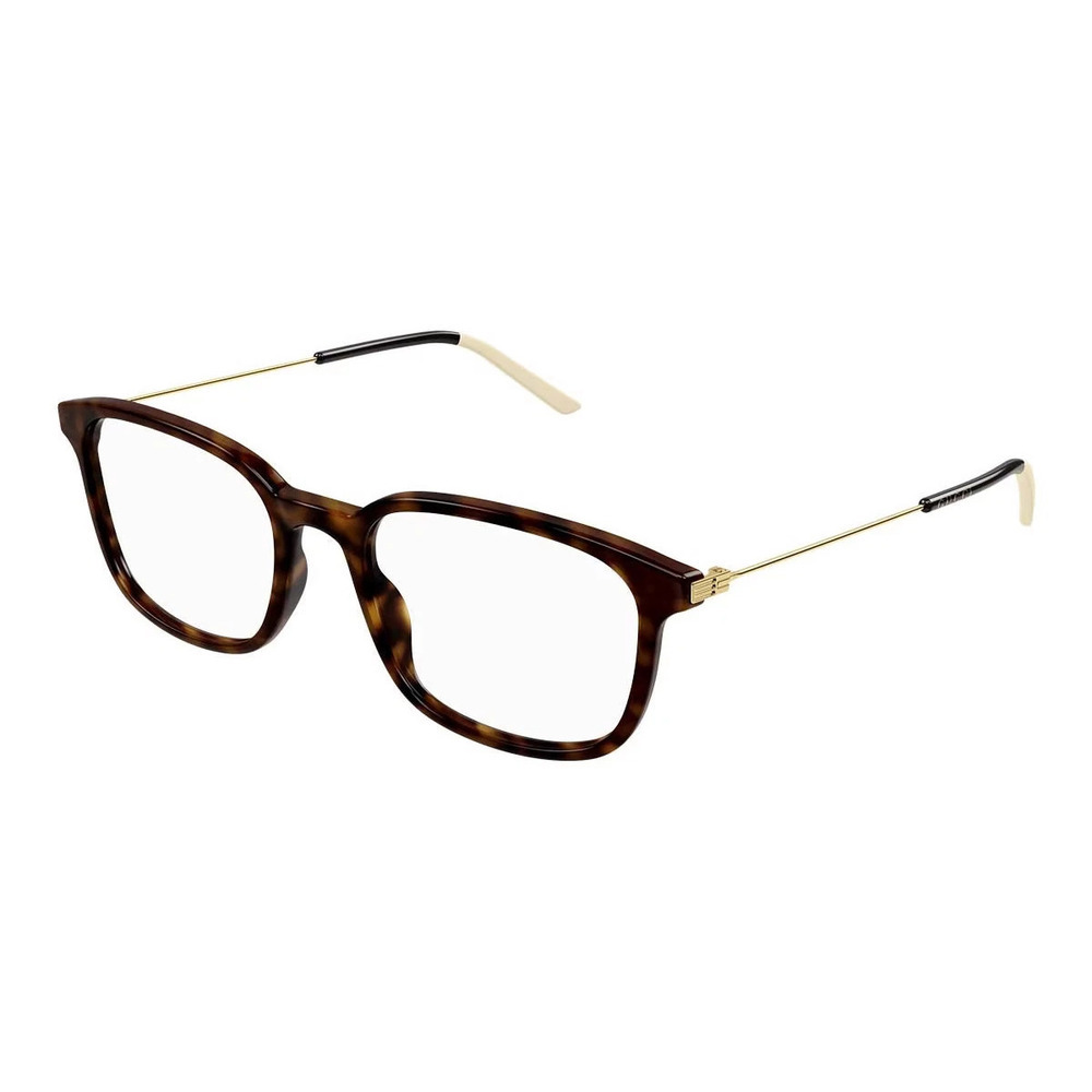 Gucci GG1577O Eyeglasses Havana Acetate/Metal Square